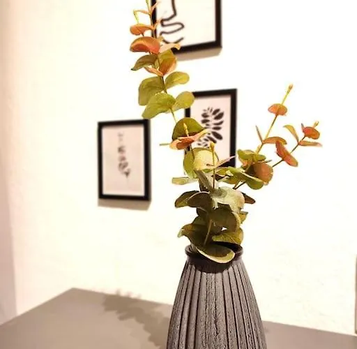 'primestay' Modernes Naehe Klinikum Fuer Urlaub Oder Geschaeftsreise, 24 Std Check-in, Wlan, 55 Zoll-fernseher, Streaming, Kueche, Regendusche, Doppelbett, Schlafsofa, Ruhige 50 Qm